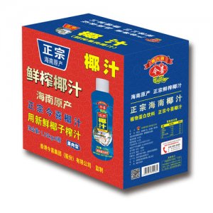 今喜鲜榨椰汁1.25升箱装