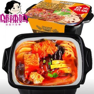 邬辣妈410g豆皮火锅