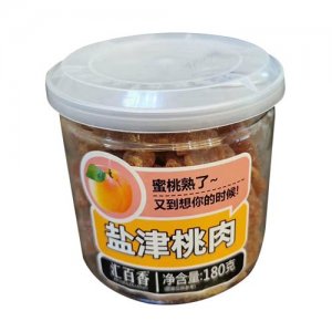 汇百香盐津桃肉180g