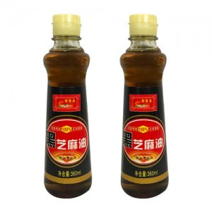 餐餐居黑芝麻油360ml