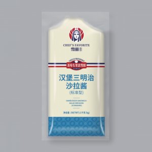 雪丽汉堡三明治沙拉酱标准型1000g