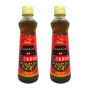 餐餐居黑芝麻调和油360ml