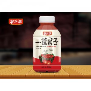 客加满一筐果子山楂果汁饮料