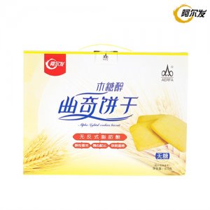 阿尔发木糖醇曲奇饼干礼盒装
