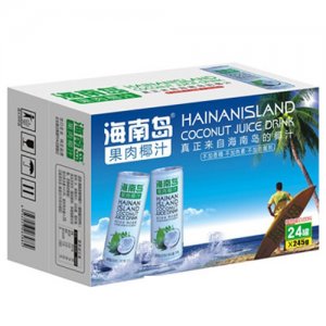 海南岛果肉椰汁245gx24罐