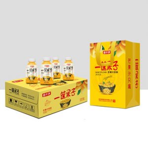 客加满一筐果子芒果汁饮料箱装