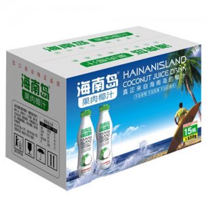 海南岛果肉椰汁430gx15瓶
