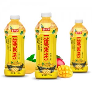 客加满一筐果子芒果汁饮料1.28L