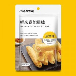 小梅的零食鲜米卷能量棒蛋黄味