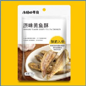 小梅的零食原味黄鱼酥原味