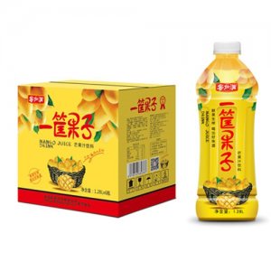 客加满一筐果子芒果汁饮料1.28LX6