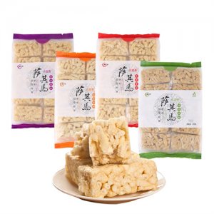 阿尔发木糖醇萨其马225g