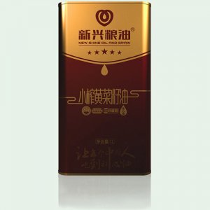 新兴粮油小榨黄菜籽油1L