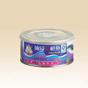 玉蕾油浸金枪鱼罐头