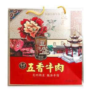恒盛五香牛肉1200g