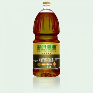 新兴粮油小榨黄菜籽油2.5L