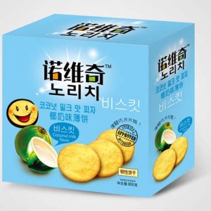 诺维奇椰奶味薄饼800g