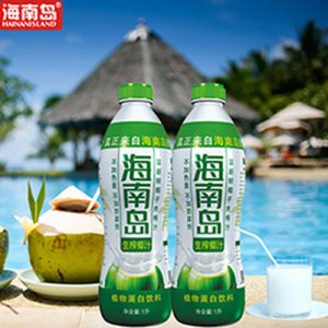 海南岛椰子汁绿标1L