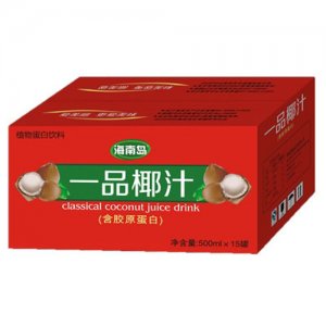 海南岛一品椰汁500mlx15罐
