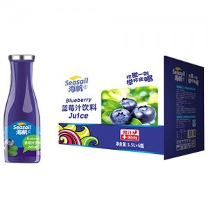 海帆蓝莓汁1.5L×6瓶