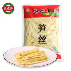 吉食道中餐快餐手撕笋1500g袋装