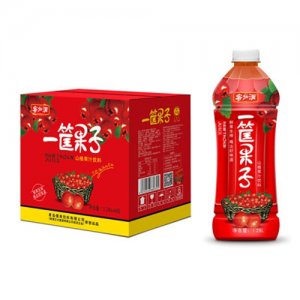 客加满一筐果子山楂汁饮料1.28LX6