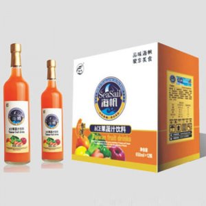 海帆ACE果蔬汁饮料650mlx12瓶