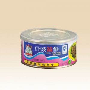 玉蕾豆豉箭鱼罐头