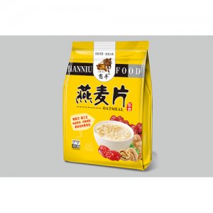 憨牛即食燕麦片600克袋装