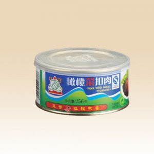 玉蕾橄榄菜扣肉罐头