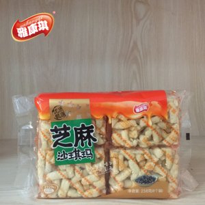 雅康琪芝麻沙琪玛258g