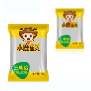 华之杰小鹿迪克三明治橡皮糖15克
