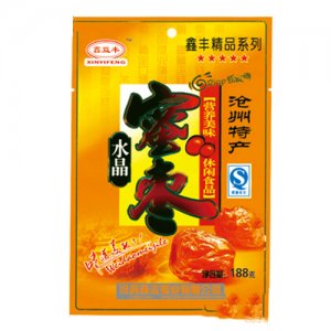 鑫益丰水晶蜜枣188克