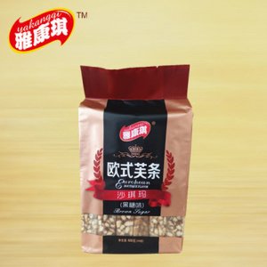 雅康琪欧式芙条金色沙琪玛600g