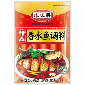 丰味居精品香水鱼调料210g