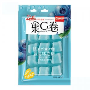 小甜鼠果C卷蓝莓味卷糖130g