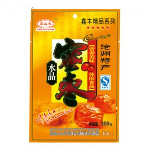 鑫益丰水晶蜜枣300克