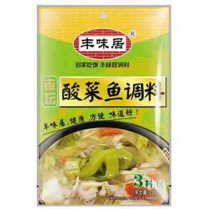 丰味居老坛酸菜鱼调料350g