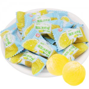奇峰海盐冰柠檬硬糖120g
