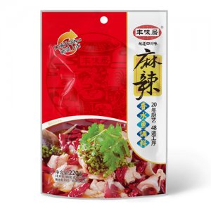 丰味居麻辣香水鱼调料220g