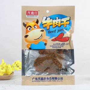 茂嘉庄沙嗲牛肉干50g