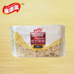 雅康琪蛋酥味欧式芙条沙琪玛320g