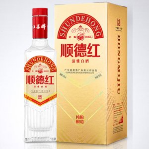 红荔牌顺德红清雅白酒500ml