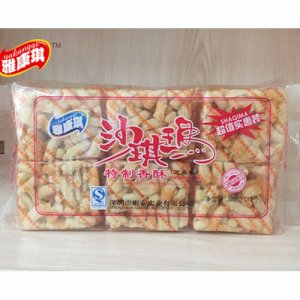 雅康琪芝麻沙琪玛380g