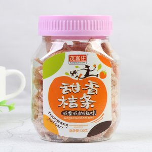 茂嘉庄甜香桔条130g