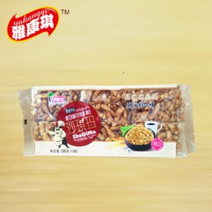 雅康琪黑糖肉松沙琪玛386g