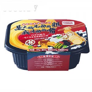 蒙清吃粗来粗粮蔬食自热火锅260g