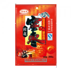 鑫益丰桂花硬蜜枣300克