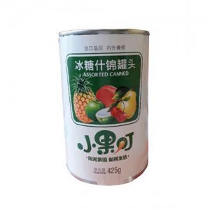 小果叮冰糖什锦罐头425g