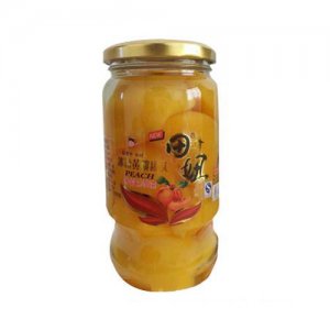 田妞冰糖黄桃罐头750g